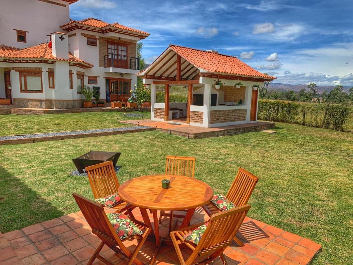 Casa De Las Flores Villa de Leyva Exterior photo