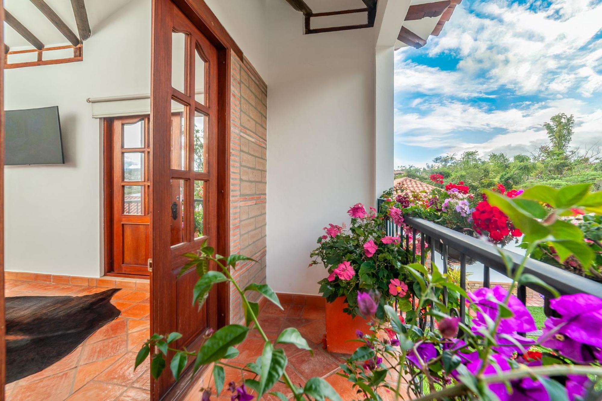 Casa De Las Flores Villa de Leyva Exterior photo
