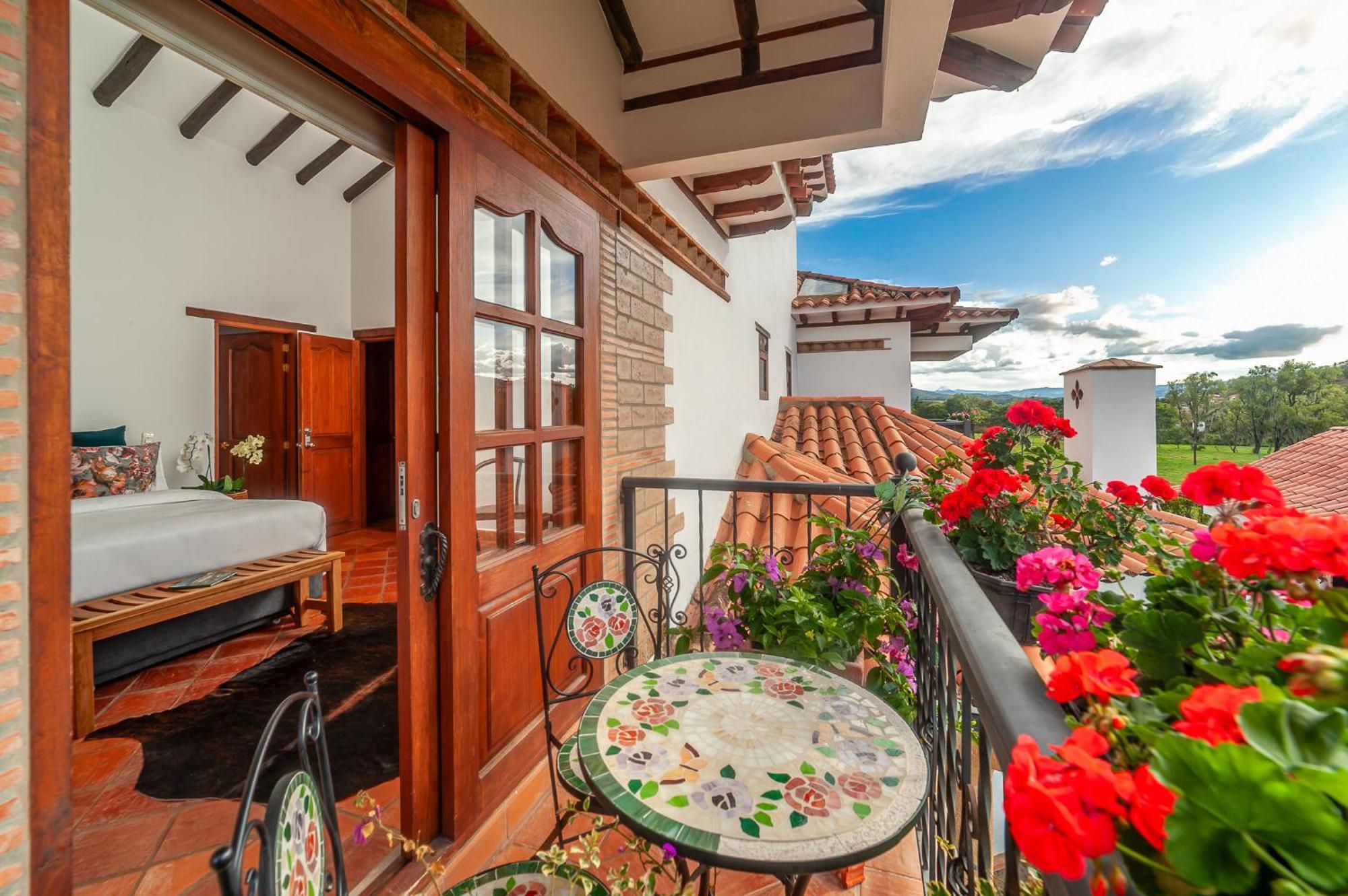 Casa De Las Flores Villa de Leyva Exterior photo