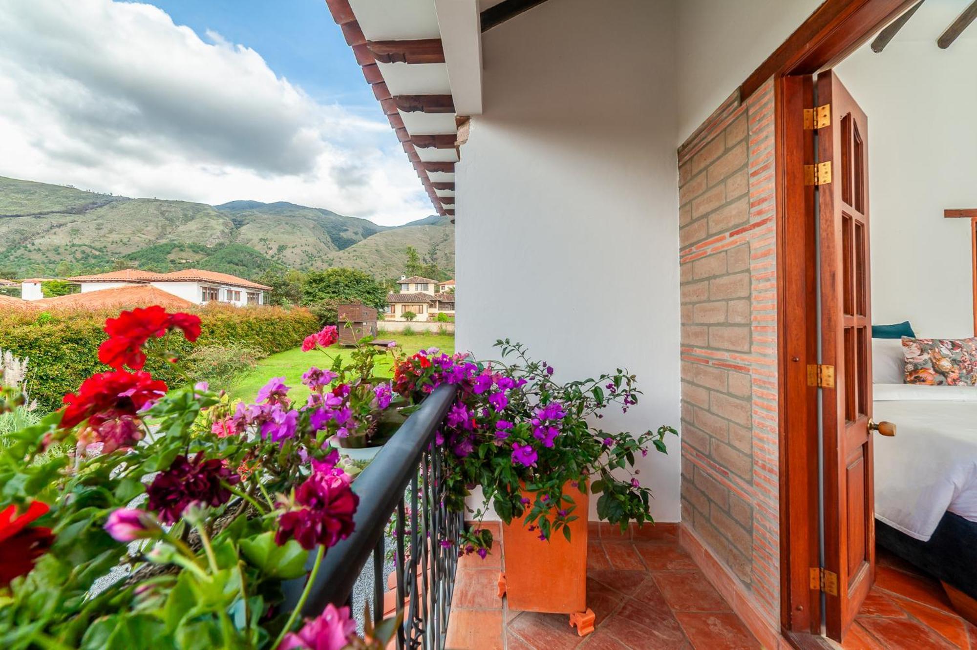 Casa De Las Flores Villa de Leyva Exterior photo